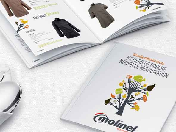 design graphique d'une brochure